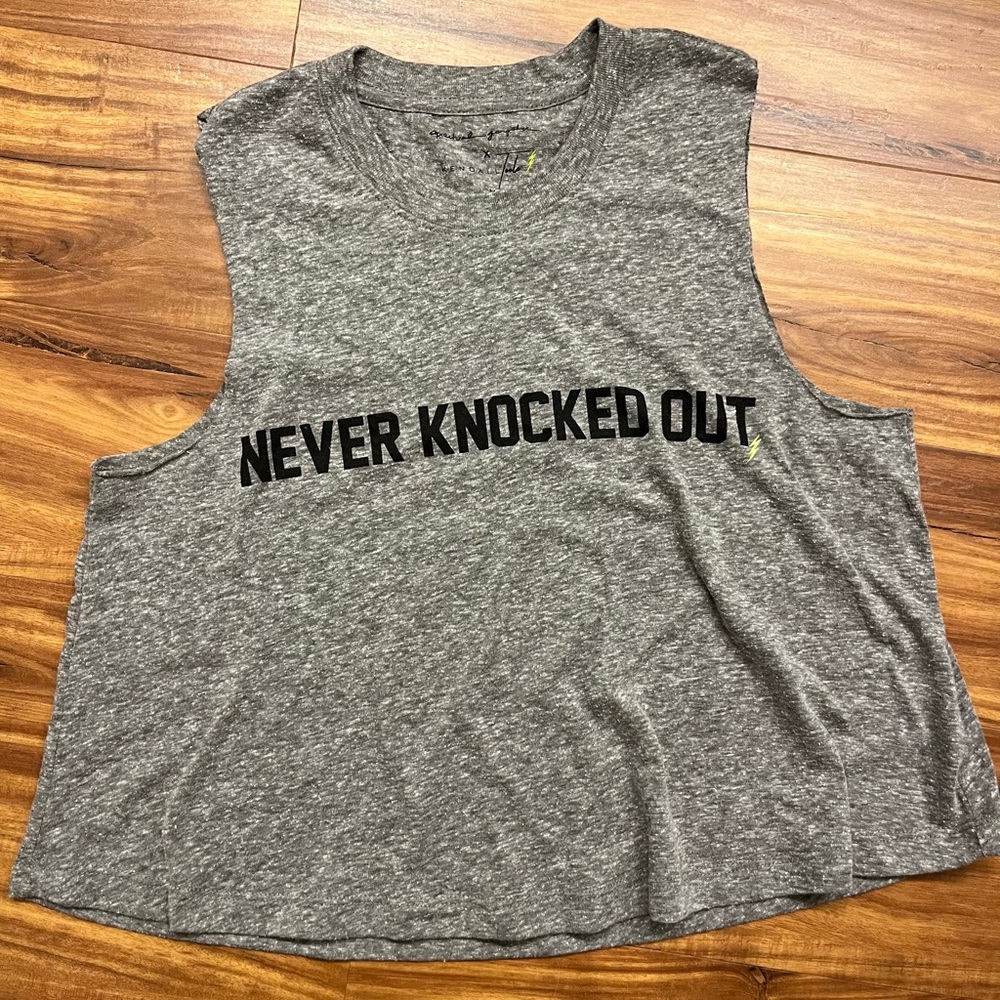 EUC Spiritual Gangster x Kendall Toole Peloton cropped tank